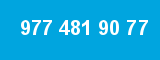 977 481 90 77 977 481 90 77